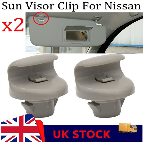 2pcs sun visor clip holder - sun,
