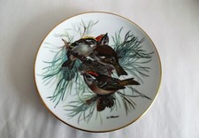 WWF GOLDFINCHES Plate .