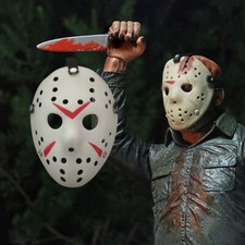 Halloween Mask Old Jason Voorhees Friday The 13th Horror Movie Hockey Mask Masks