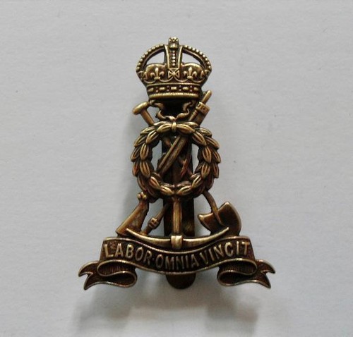 British army cap - cap, badge.