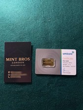 Umicore Gold Bullion 2.5g Pure
