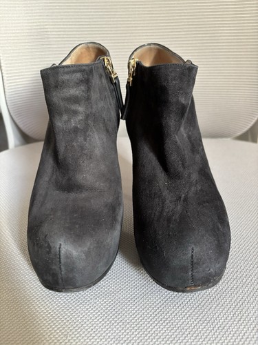 Fendi black suede patent - fendi,