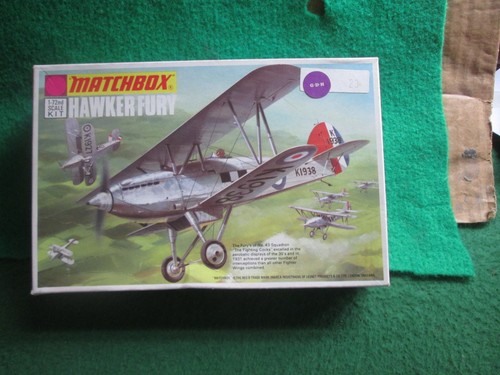Matchbox hawker fury kit - hawker, (1:72
