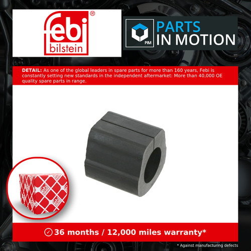 Anti roll bar - roll, bush