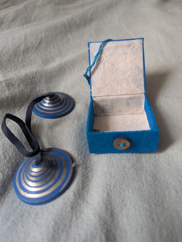Pretty boxed tingsha - l@@k,