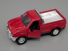 1/32 Scale 1997 Ford F-350 Pickup Truck Red Speedy Power Diecast Model Toy