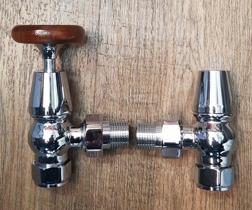 Traditional chrome angled - traditional,