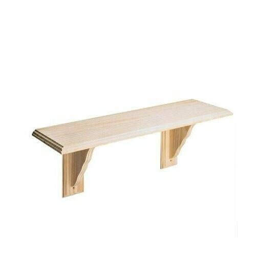 Pine shelf kit 580mm - x, 190mm