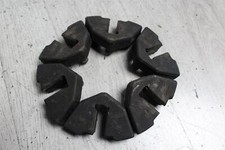 Ruck dampers drive rubber