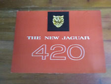 JAGUAR 420 SALES BROCHURE, 1960S.