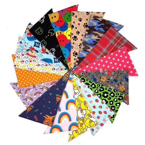 Dog grooming tieback - dog, bandanas