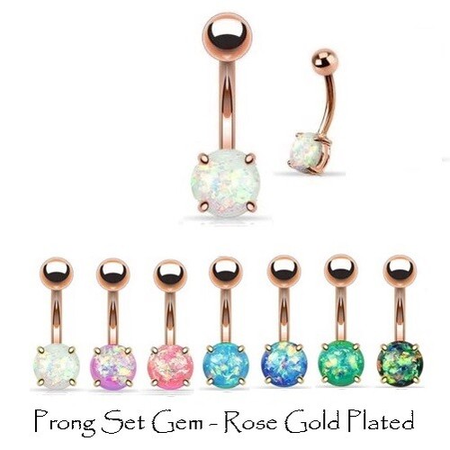 Opal glitter belly - belly, bar