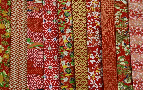 Traditional japanese chiyogami - traditional,