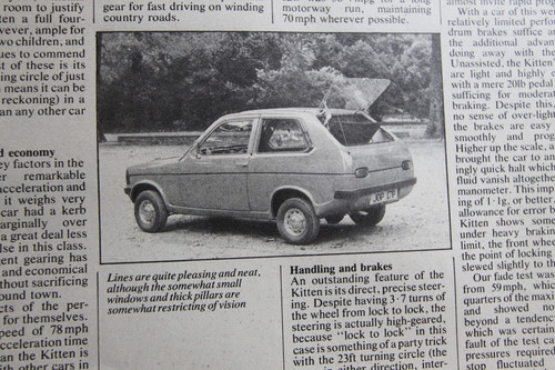 Original 1975 reliant kitten - 1975,