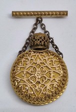 Vintage Brooch Scent Bottle &