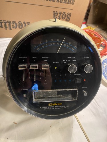 Vintage weltron track stereo - weltron,