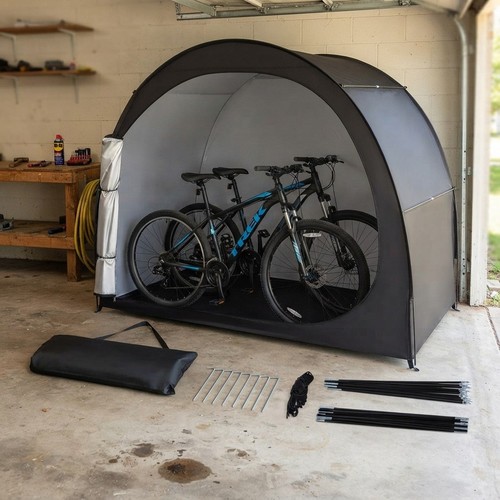 Bike storage shed tent - bike,