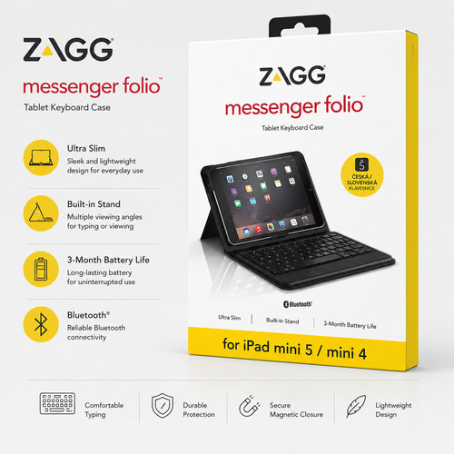 Zagg ipad mini case - mini, 5/4