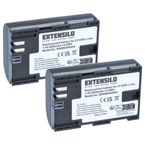 Battery for canon - 2x, eos