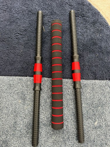 Pair dumbbell bars - of,