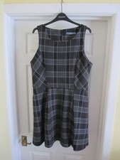 Evie Check Tartan Pinafore