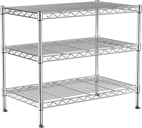 Tier metal shelving - 3,