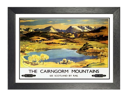 The cairngorm mountains - the,