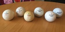 6 x RETRO DUNLOP GOLF BALLS (3