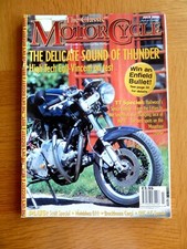 Classic Motorcycle Magazine July 2001 Egli-Vincent, Matchless G11, TT Special