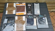 JOB LOT VINTAGE TIGHTS STOCKINGS LACEY FRILLY PRETTY POLLY DIOR ELBEO CHANTILLY
