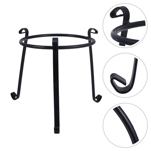 Wrought iron planter stand - wrought,