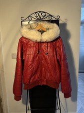 Vintage avirex red leather - avirex,
