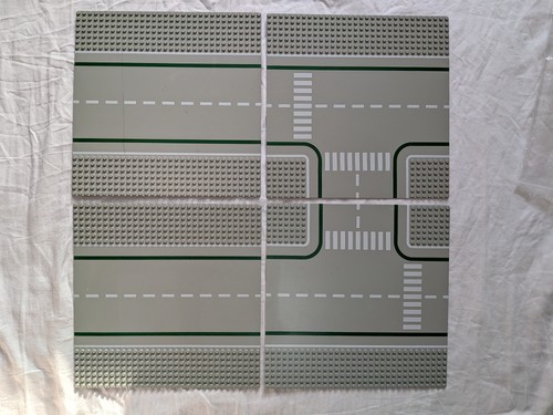 Lego road baseplates bundle - road,