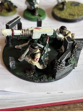 STEEL LEGION LASCANNON TEAM Metal Imperial Guard Astra Militarum 40K 1990s PG2