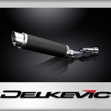 SUZUKI GSXR1000 K9 09-11 350mm ROUND CARBON BSAU SILENCER EXHAUST KIT