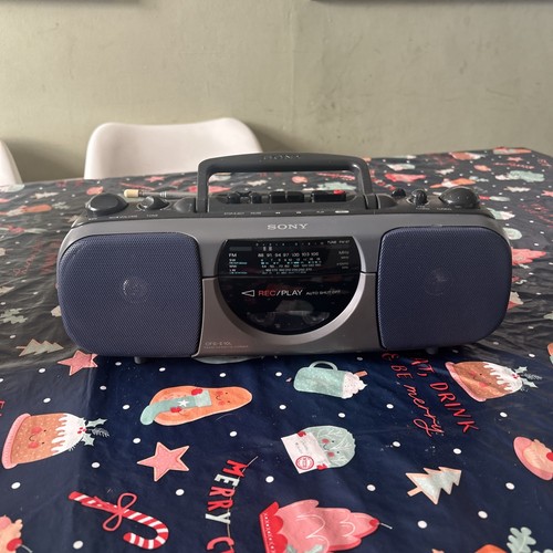 Sony radio cassette corder - sony,