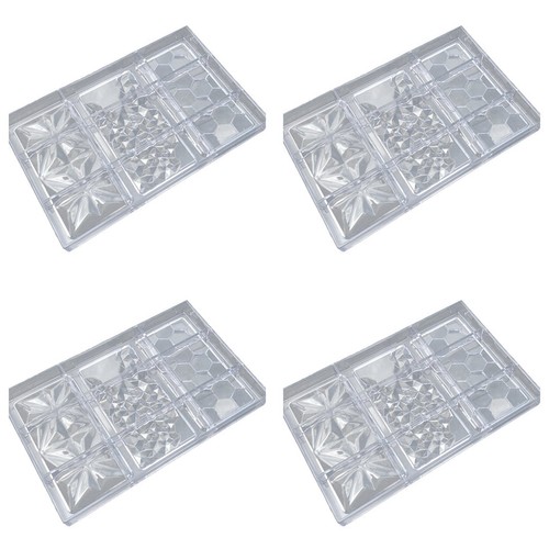 Chocolate cadny bar mold - 4x,