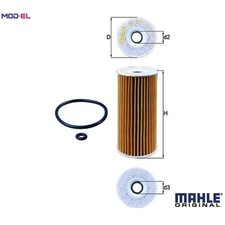 OIL FILTER OX 201D FOR MERCEDES-BENZ OM640.941/940/942 2.0L OM668.914/942 1.7L