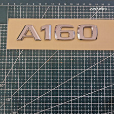 GENUINE MERCEDES BENZ A160 CAR BOOT BADGE CHROME A-Class W169 2004-2012 CDI
