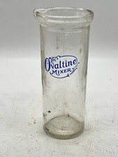 VINTAGE OVALTINE GLASS MIXING