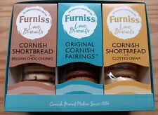 Furniss Cornish shortbread & Fairings gift box. Cornwall biscuits. Christmas. 