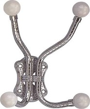 Coat/Hat Hook Ceramic Hook Chrome By Mintcraft 417-6830