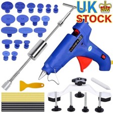38pcs Car Paintless Dent Removal Kit Slide Hammer Repair PDR Glue Gun Puller UK