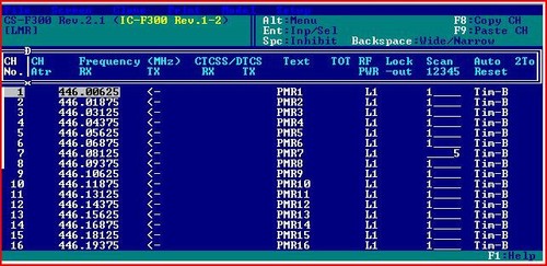 Usb programming icom - icom, ic-f310