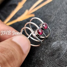 Mozambique Garnet Gemstone 925