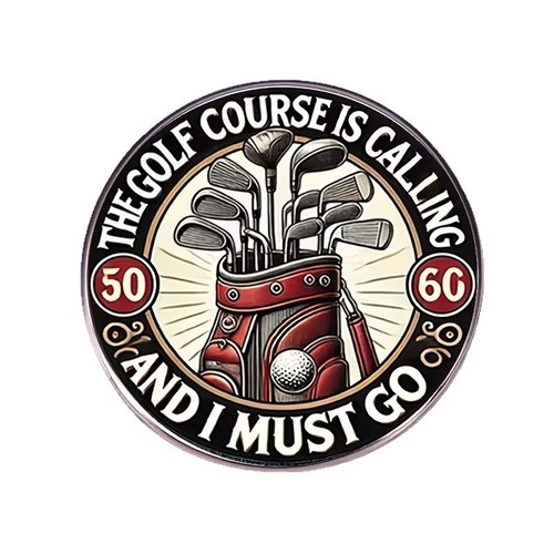 The golf course calling - course,