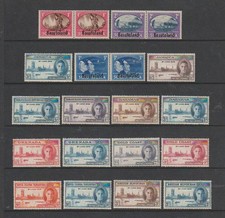 VICTORY  1946   Collection of  Various  Stamps     MINT  HINGED 