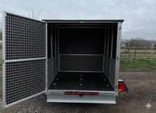 NEW Box Trailer 8x5x5 with Rear Door BLK GVW 750KG Cube Pro 8x5, Apache Trailers
