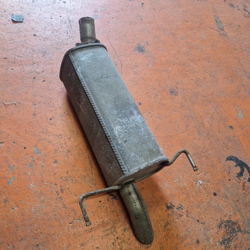 Vauxhall zafira rear exhaust - rear,