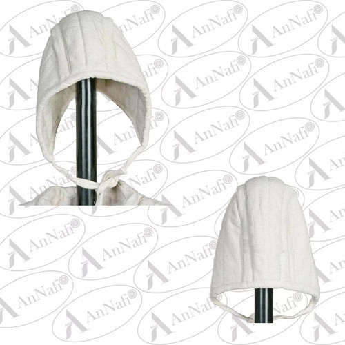 Ecru medieval cotton padded - ecru,